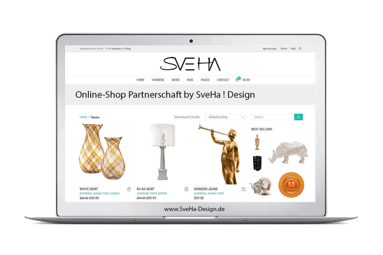 Website & Webshop Konzepte