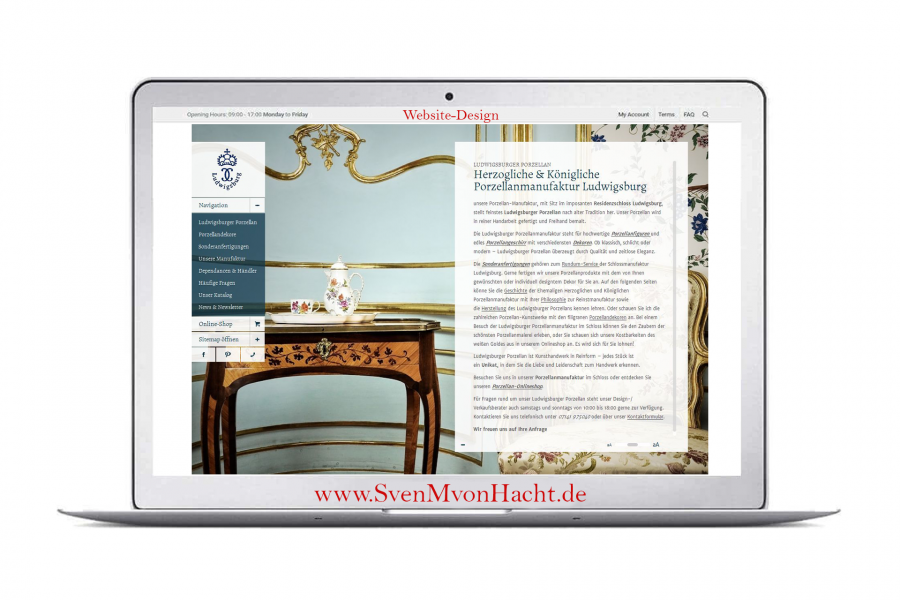 WebsiteKonzepte |  Sven M. von Hacht