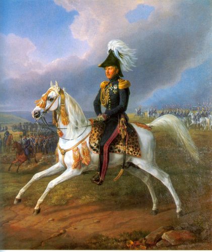 Leibreitpferd Bairactar Koenig Wilhelm I von Wüerttemberg