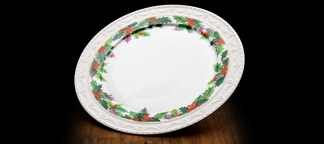 Ilex de Luxe - Porzellandekor mit Handmalerie