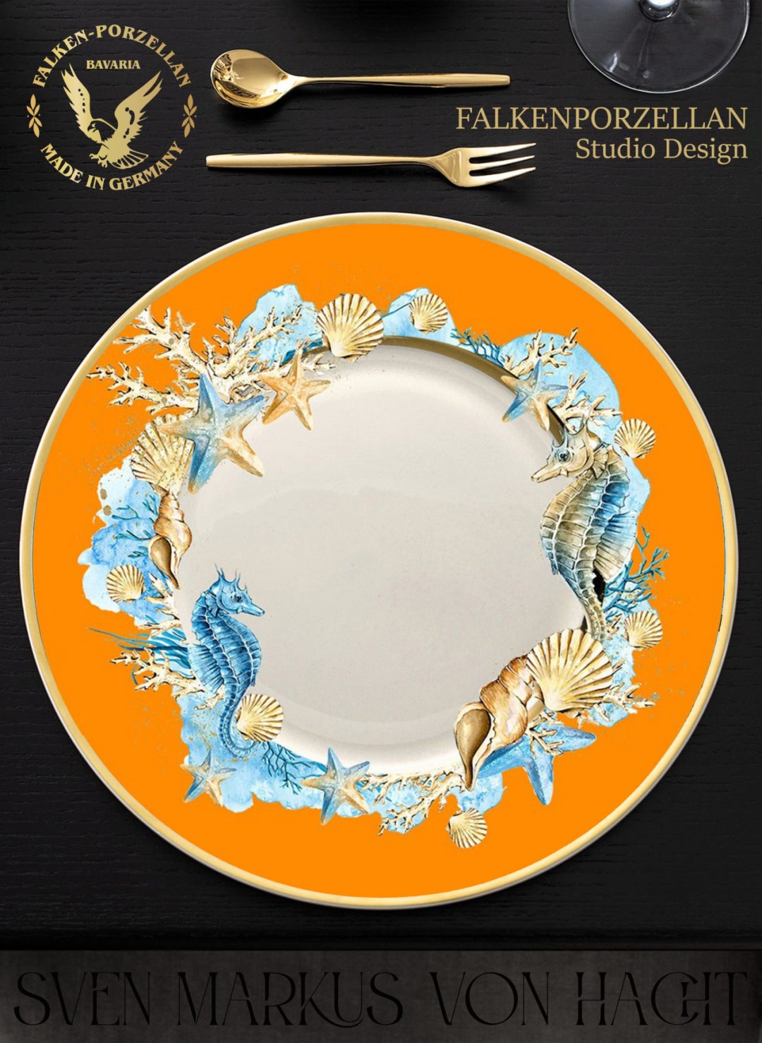 Sven M. von Hacht Designstudie Falken-Porzellan