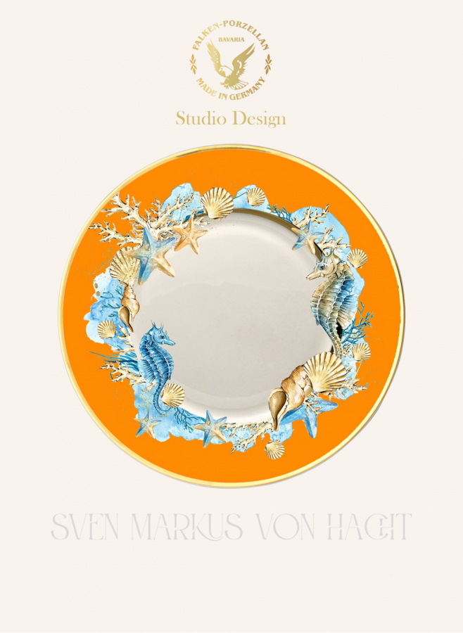 Sven M. von Hacht Designstudie Falken-Porzellan
